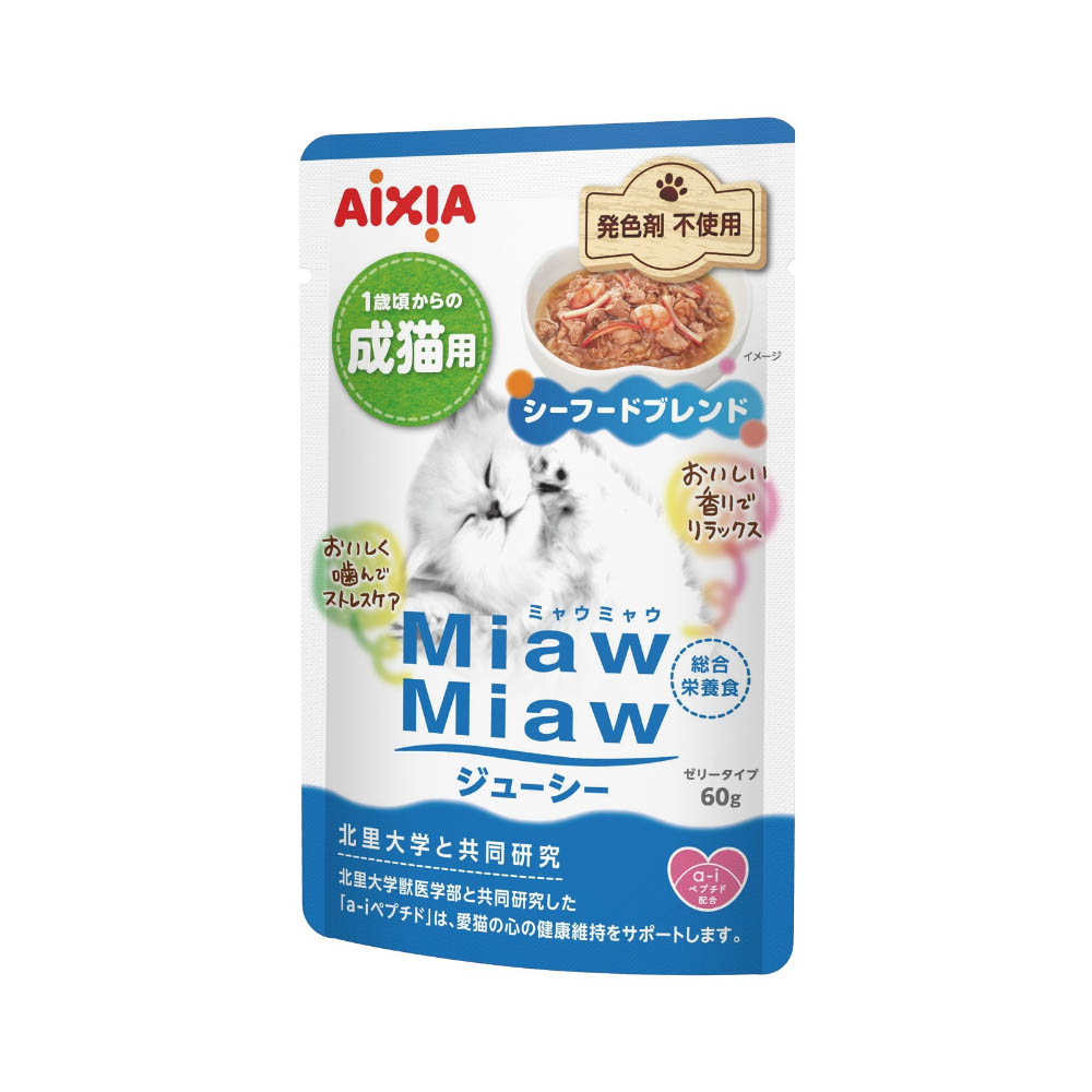 MiawMiaw ジューシー シーフードブレンド 60g