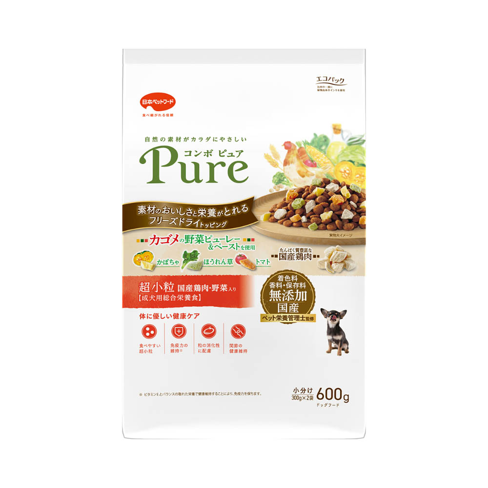 コンボ ピュア ドッグ 超小粒600g