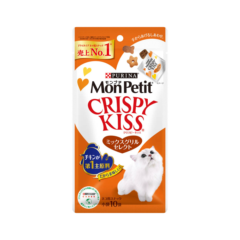 モンプチ クリスピーキッス ミックスグリルセレクト30g