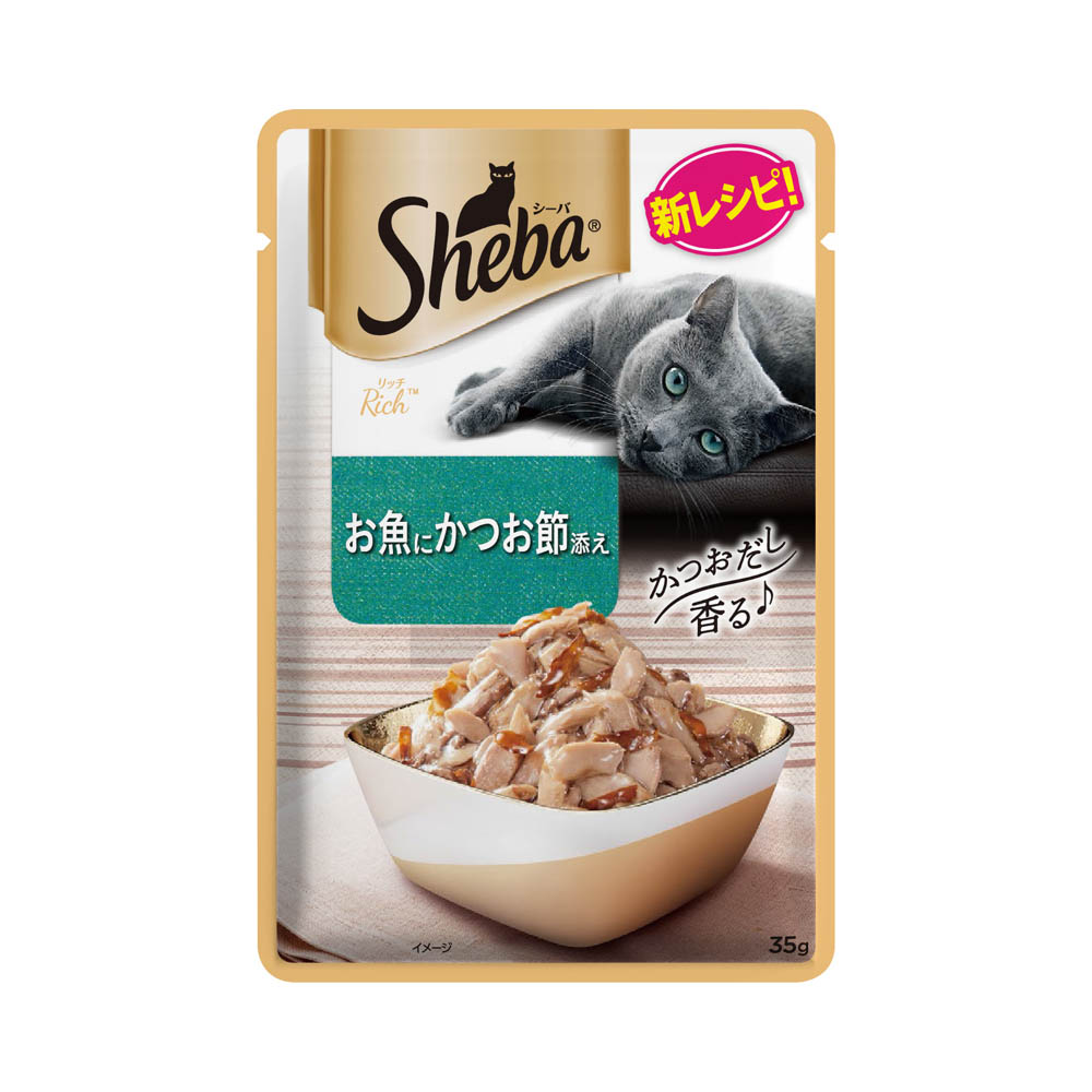 シーバ リッチ お魚にかつお節添え35g