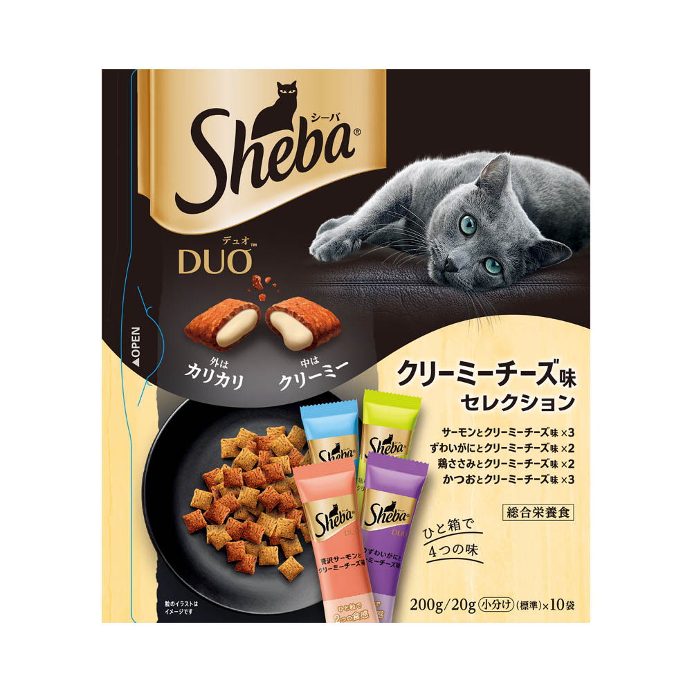 シーバ デュオクリーミーチーズ味セレクション200g