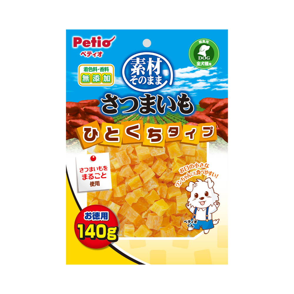 ペティオ 素材そのまま さつまいも ひとくちタイプ 140g