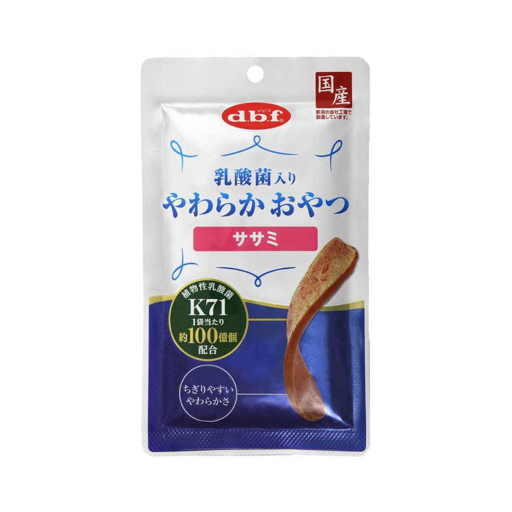 デビフ 乳酸菌入りやわらかおやつササミ40g