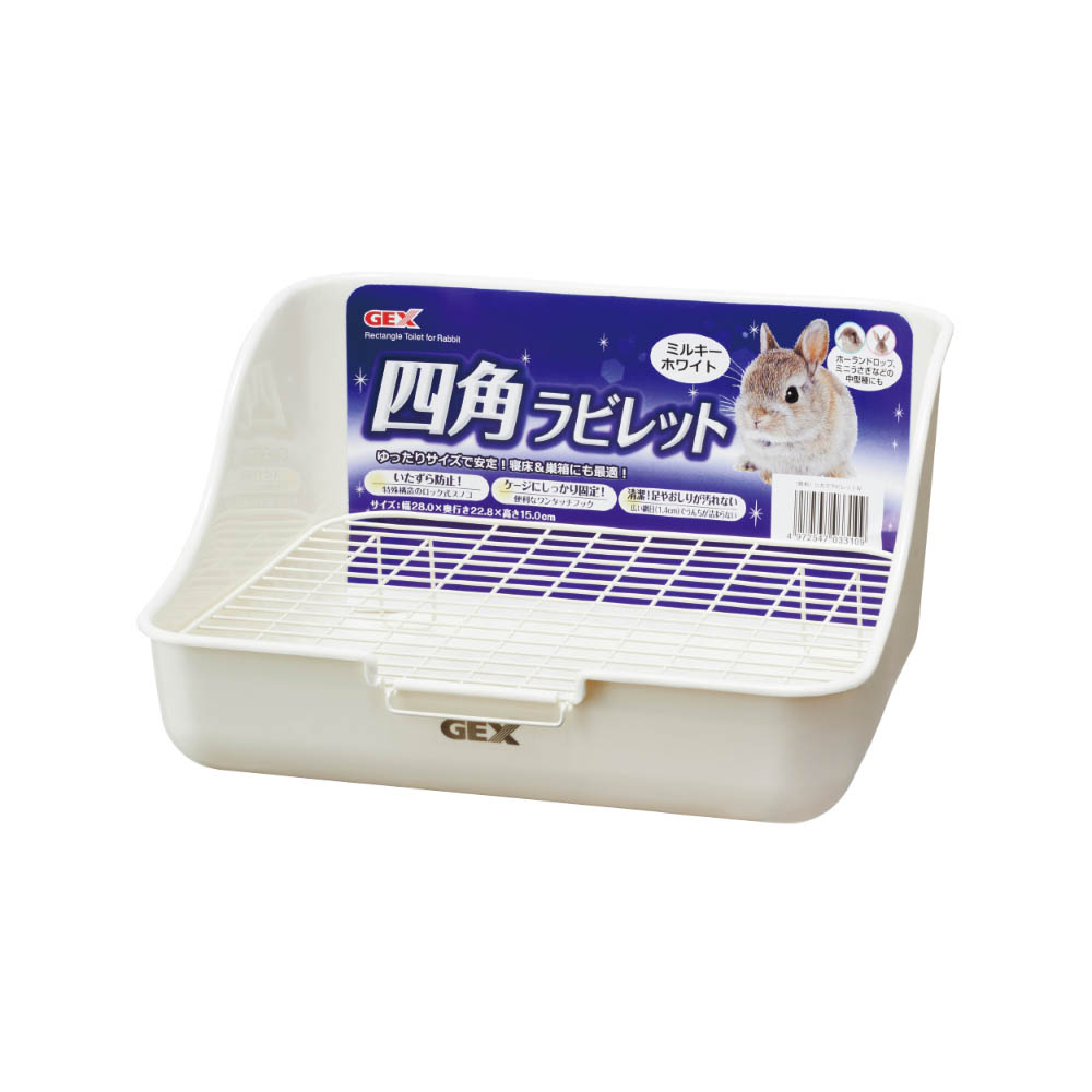 ジェックス　四角ラビレット　ミルキーホワイト