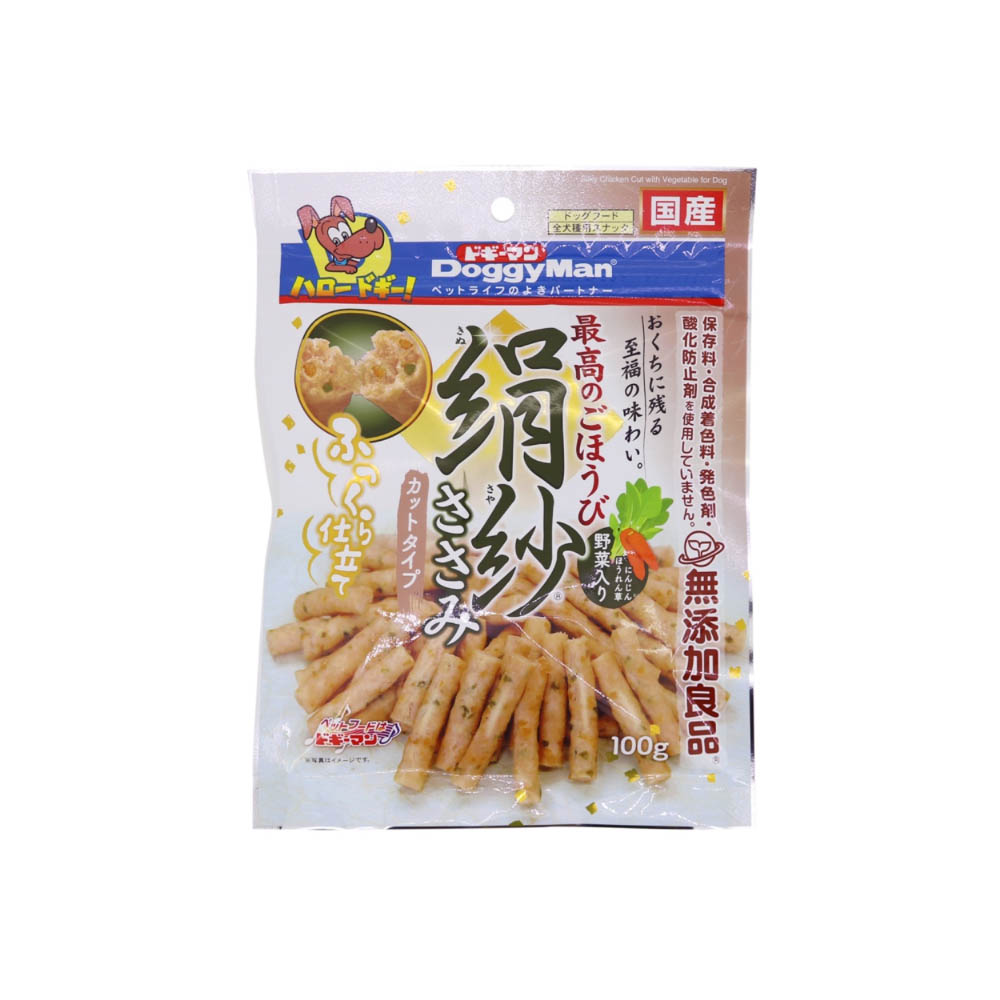 ドギーマン 絹紗カットタイプ野菜入り100g