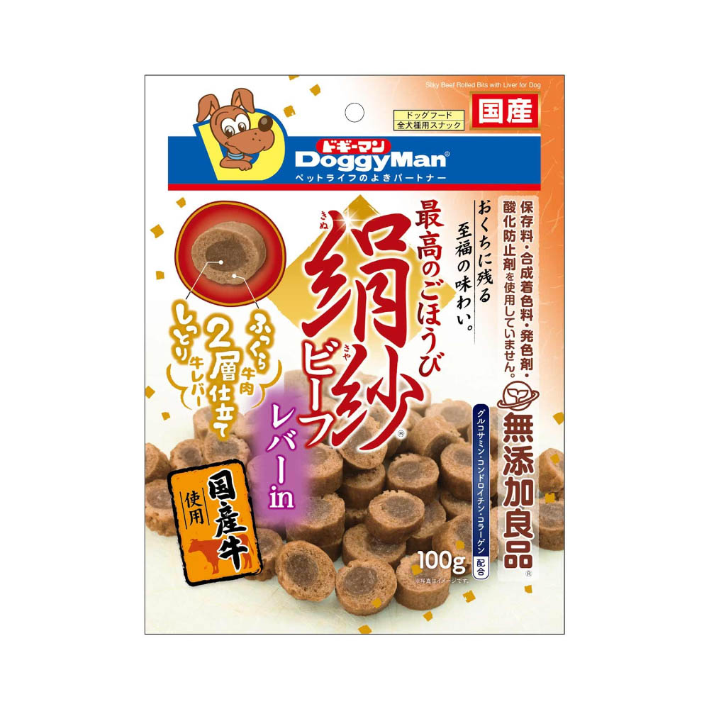 ドギーマン 絹紗レバーin100g