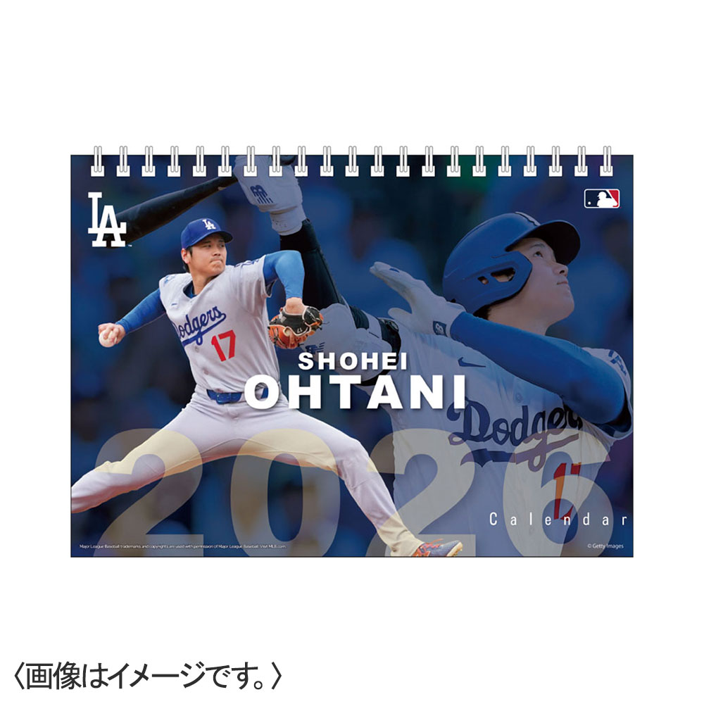 大谷翔平 2026年 卓上カレンダー