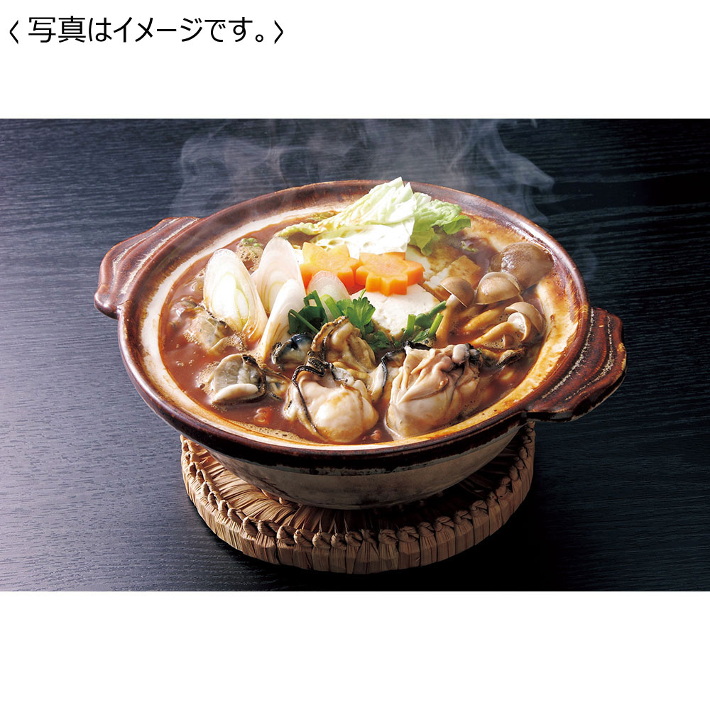 【送料込み】広島県産かきの土手鍋セット