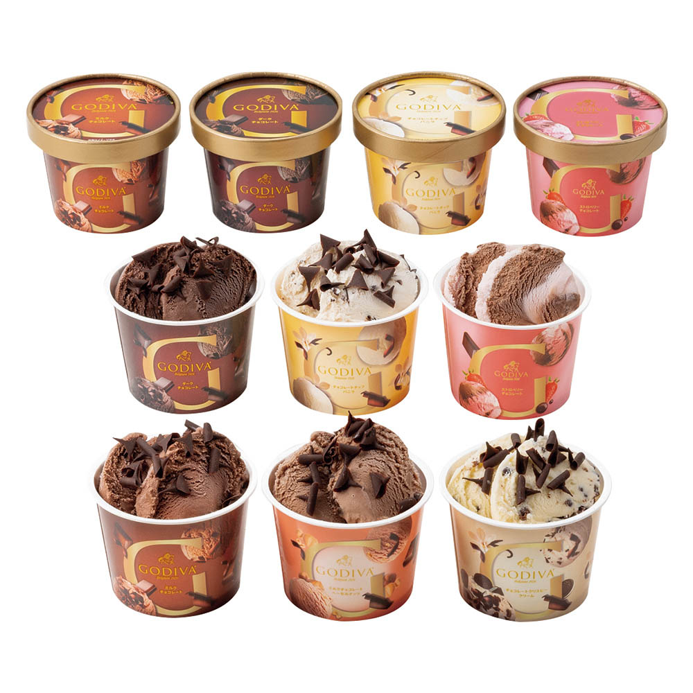 【ポイント20倍・送料込み】<ゴディバ> アイス コレクション 10個入