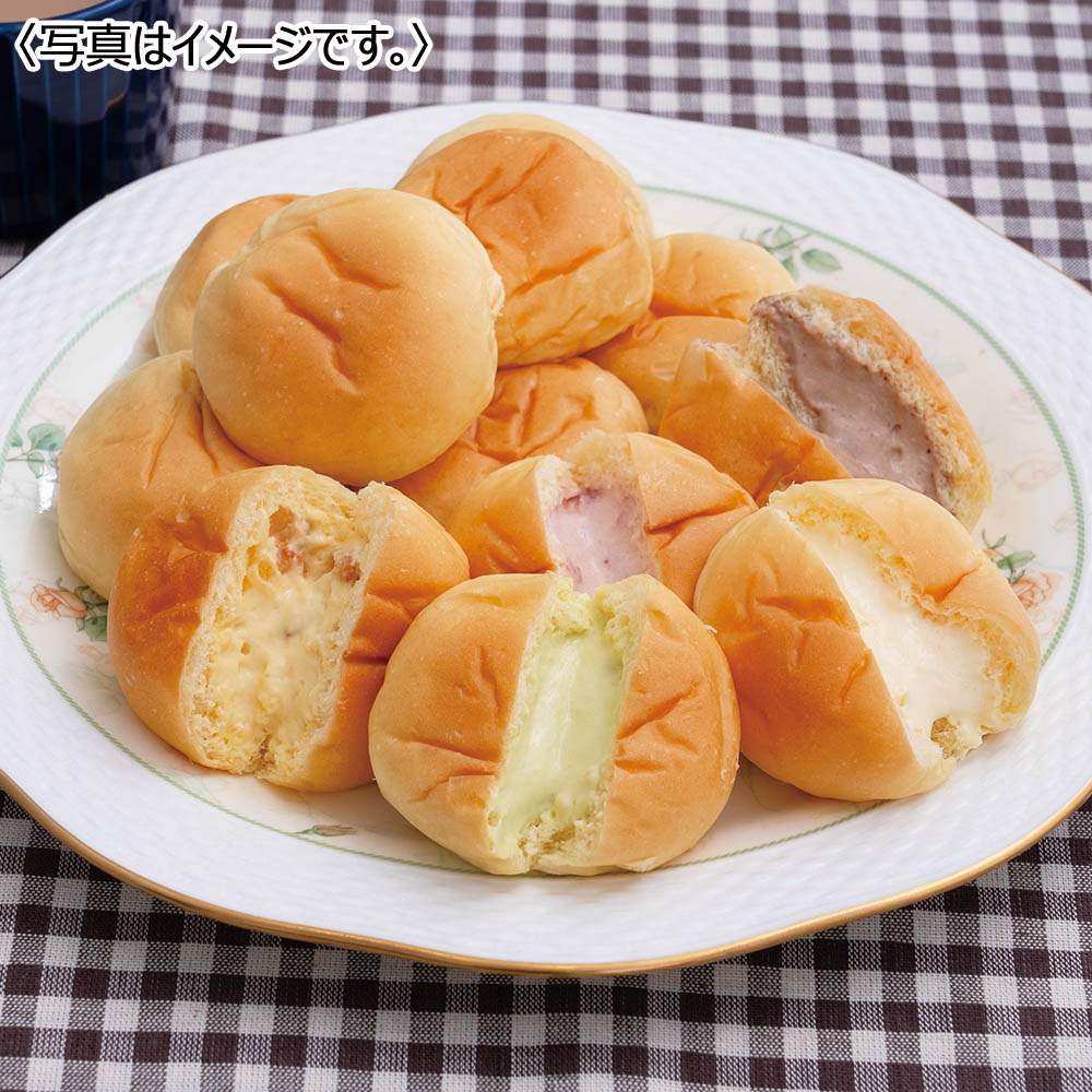 【送料込み】<八天堂> ミニくりーむパン 18個詰合せ