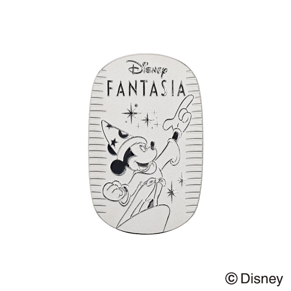 ディズニー ファンタジア 純プラチナ小判 10g