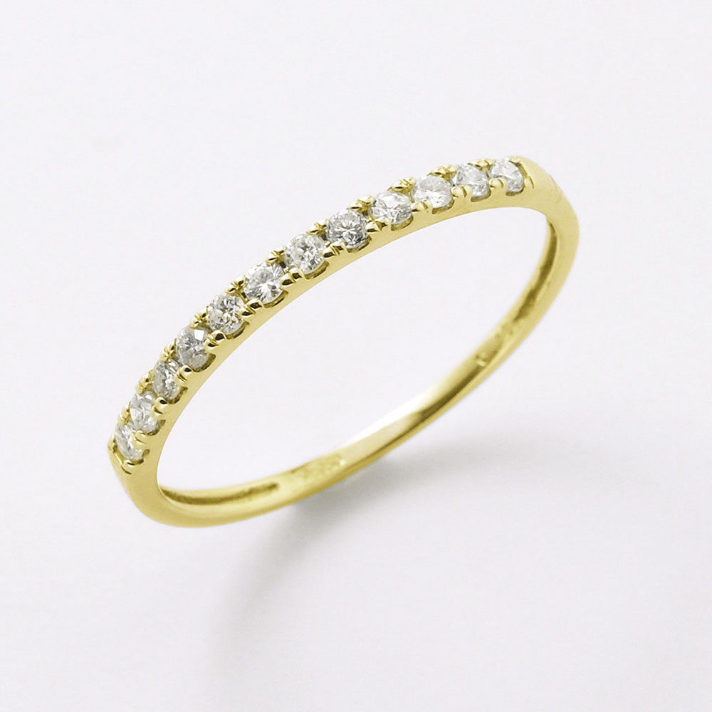 K18ダイヤエタニティーリング0.15ct サイズ 9号