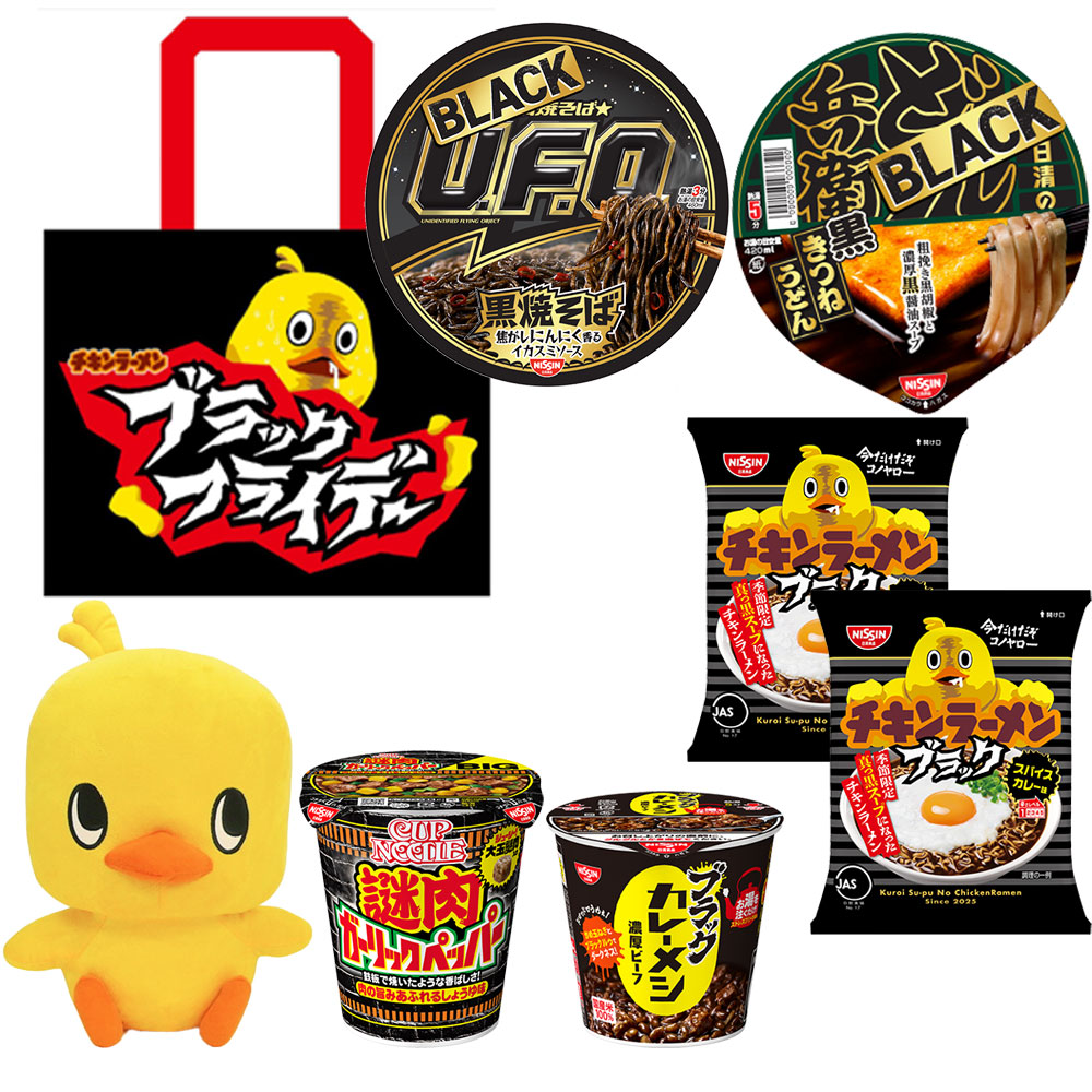 【限定500セット】<日清食品>ブラックフライデー詰め合わせ