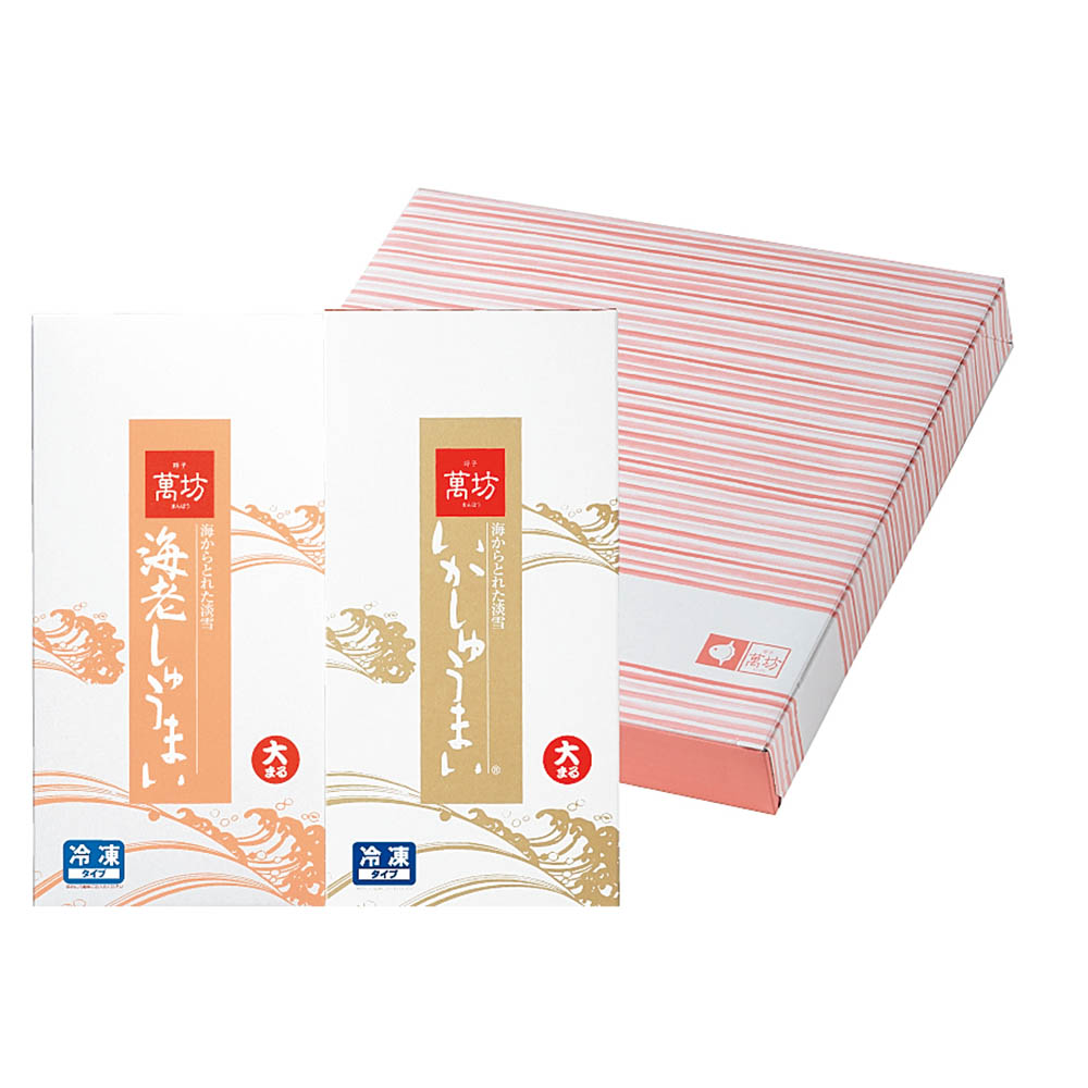 <萬坊>萬坊 海老・いかしゅうまいセット