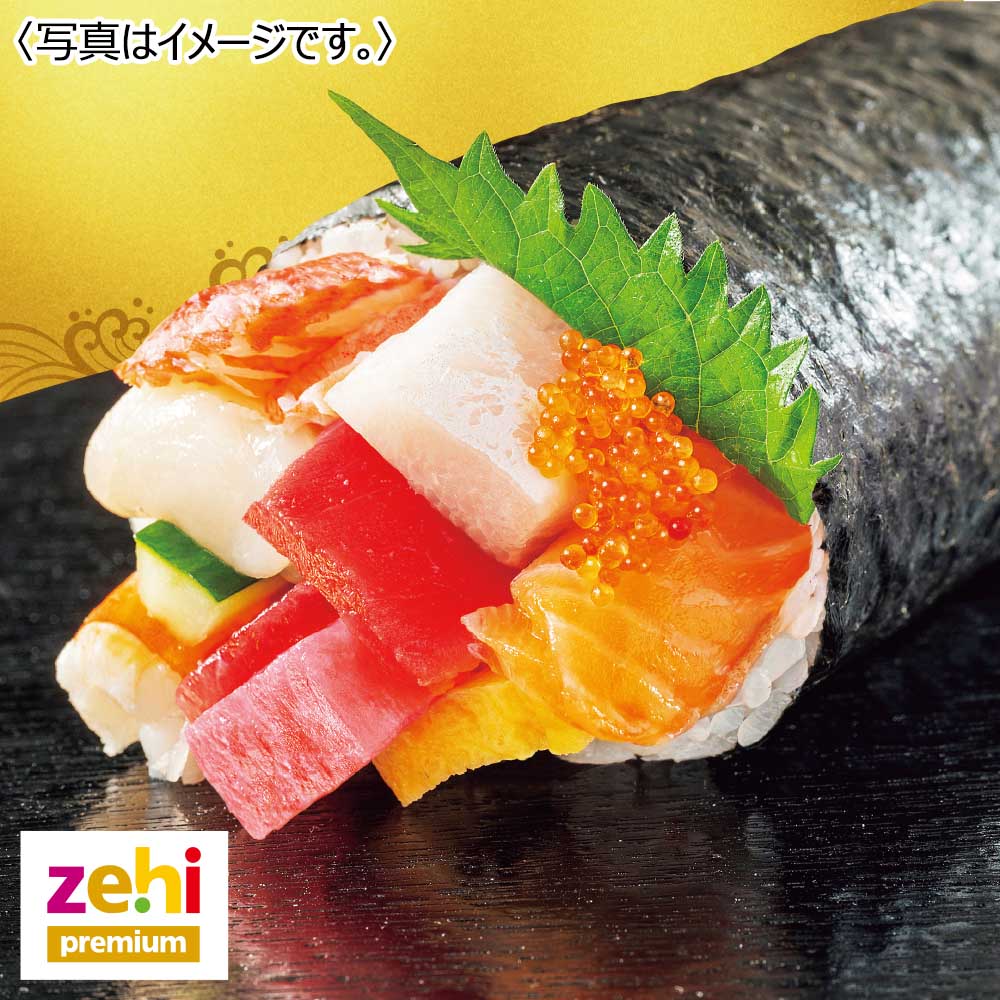 海鮮うず潮太巻