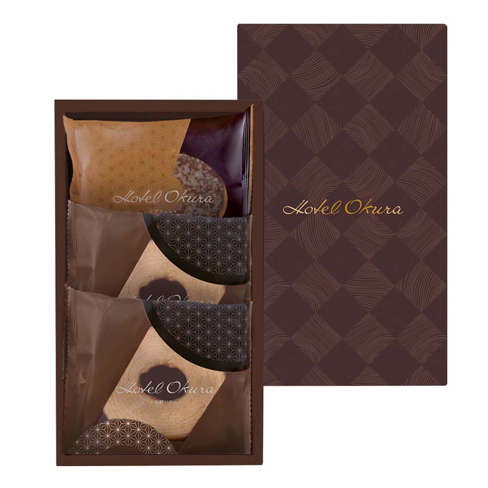 ホテルオークラ 発酵バターとブリュレのバームクーヘン 3個