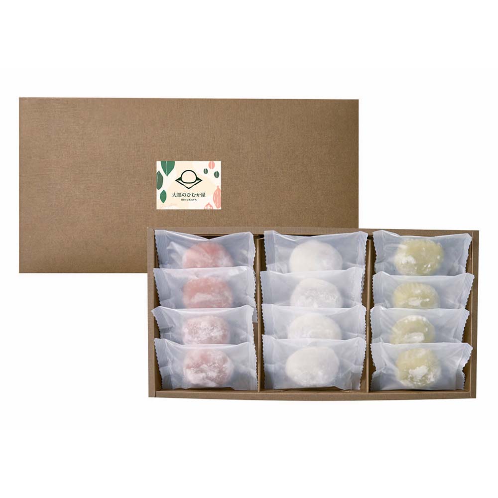 大福のひむか屋 とろ~りクリーム大福 12個