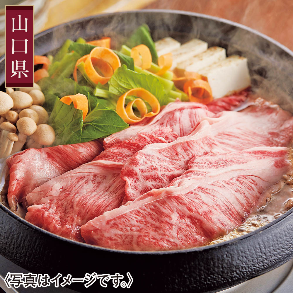 <厳選肉専門店 ふじ匠>やまぐち和牛 燦(きらめき)すき焼き食べ比べセット