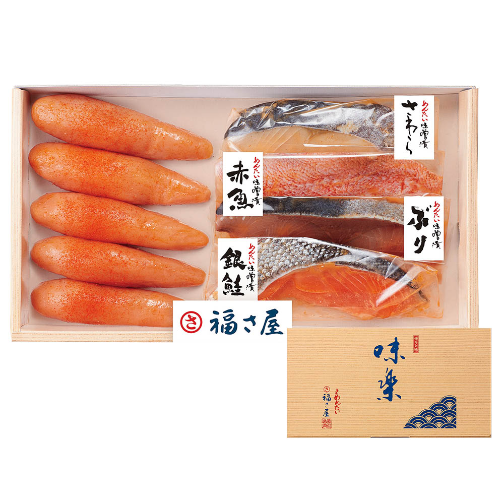 <福さ屋>辛子明太子・めんたい味噌漬け