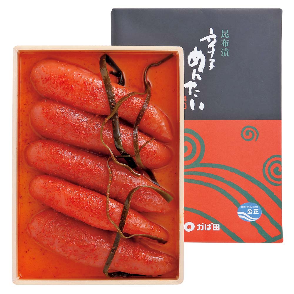 <かば田>昆布漬辛子めんたい