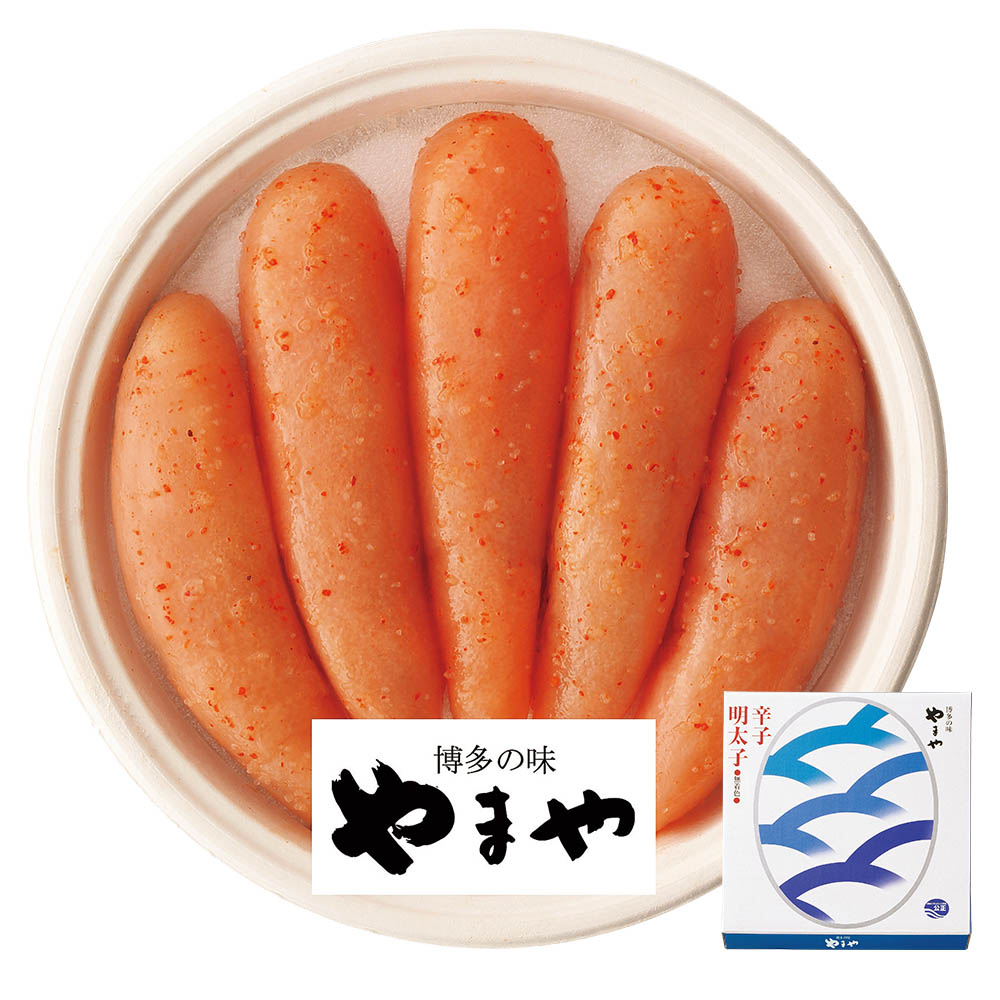 <やまや>168時間熟成辛子明太子無着色 270g