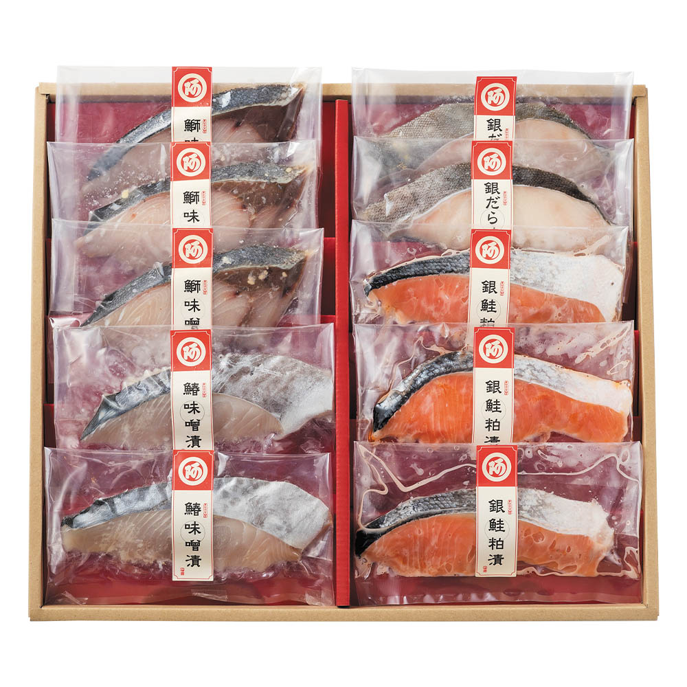 <阿藻珍味>阿藻の味噌漬・粕漬10切