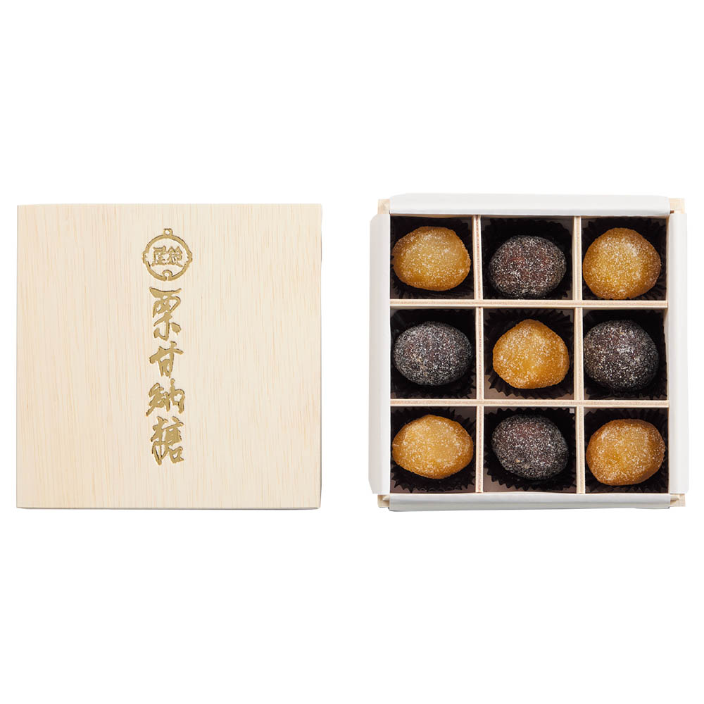 <銀座鈴屋>栗甘納糖木箱入り