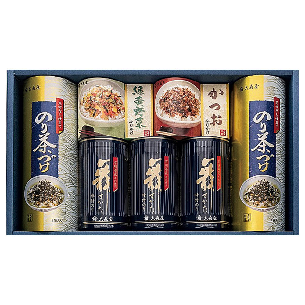 <大森屋>卓上のりふりかけ詰合せ