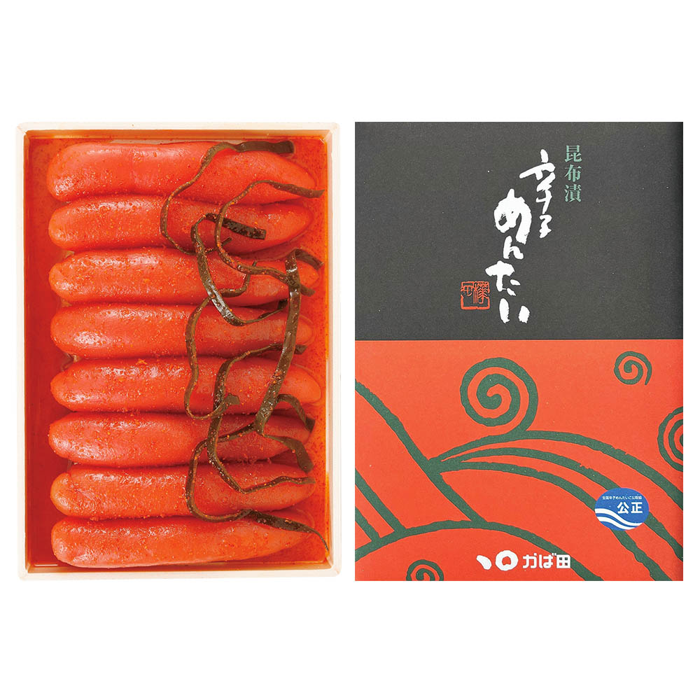 <かば田>昆布漬辛子めんたい 400g