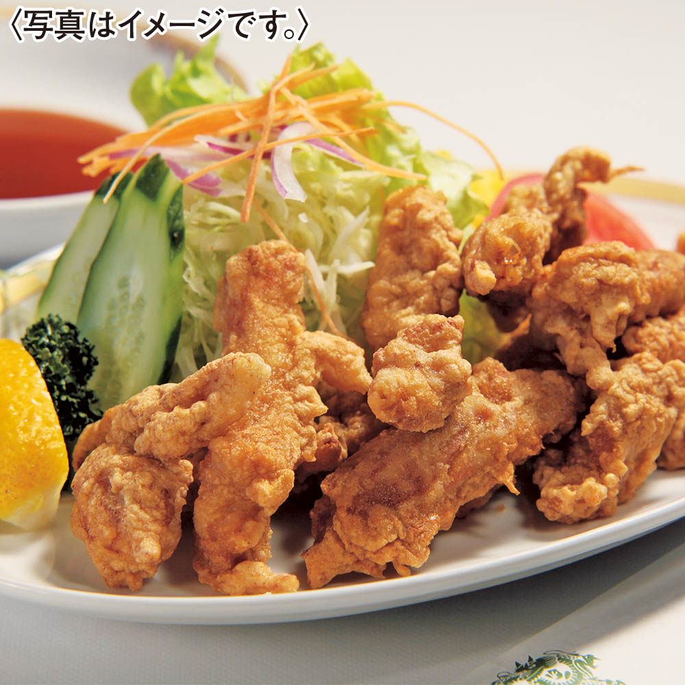 <レストラン東洋軒>レンジでチンする東洋軒のとり天セット
