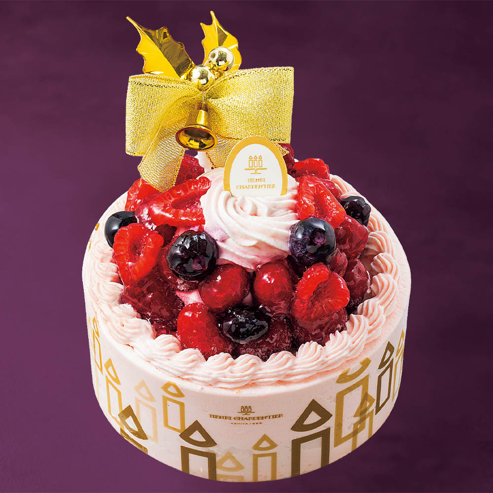 【限定1,000台】アンリ・シャルパンティエ ザ・ショートケーキ〈魅惑のフランボワーズ&ブルーベリー〉