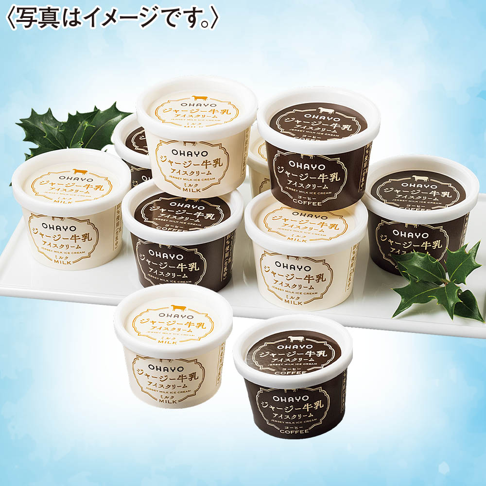 【限定1,000セット】オハヨー乳業 ジャージー牛乳アイスクリームギフト
