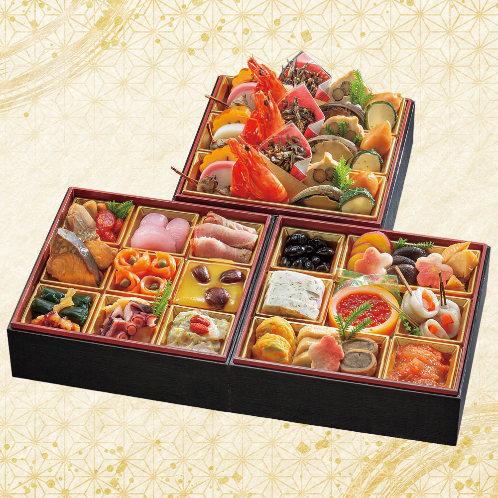 【限定100セット】京都なかなか 京乃和み 三段重