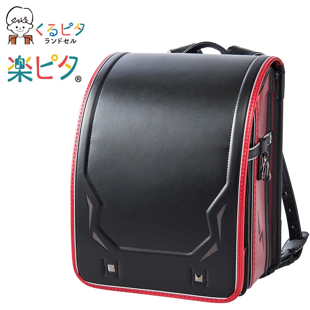 くるピタ（R）楽ピタ（R）レインボースパーク<ブラック/メタリックレッド>