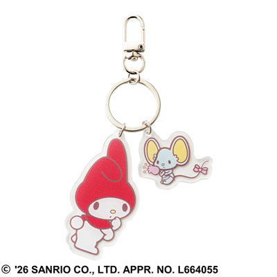 Sanrio characters　アクリルキーホルダー　マイメロディ