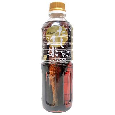 二反田醤油 焼きあご入りだし道楽 500ml