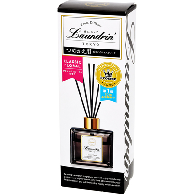 ランドリン ルームディフューザー クラシックフローラル つめかえ用 80ml