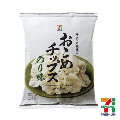 セブンプレミアム おこめチップスのり味 29g