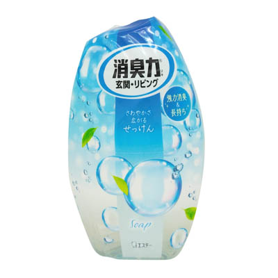 エステー 玄関・リビング用消臭力 せっけん 400ml