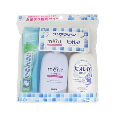 花王 クリアクリーン 携帯用お泊まり便利セット