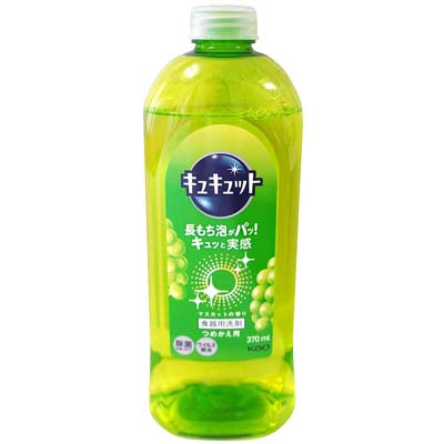 花王　キュキュット　マスカットの香り　つめかえ用　370ml