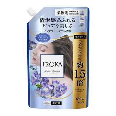 花王 IROKA ピュアフリージア つめかえ用 650ml