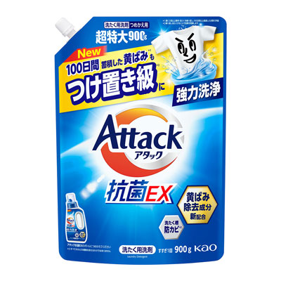 花王　アタック抗菌EX　つめかえ用　900g
