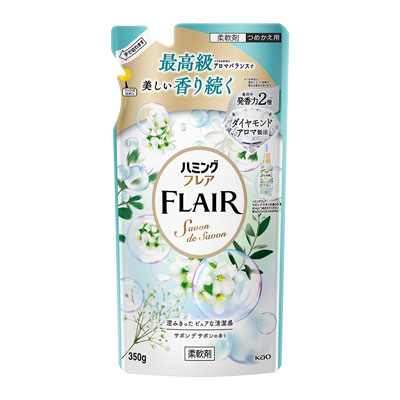 花王　ハミングフレア　サボン デ サボンの香り　つめかえ用　350ｇ