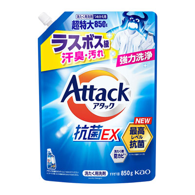 花王　アタック抗菌EX　つめかえ用　850g
