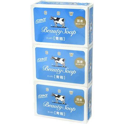 牛乳石鹸 青箱バスサイズ 130g×3個