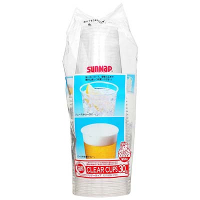 サンナップ クリアカップ 275ml×30個入