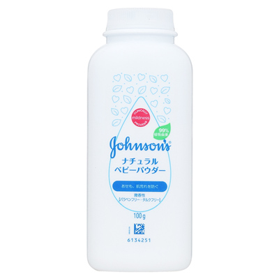 ジョンソン ナチュラルベビーパウダー 100g