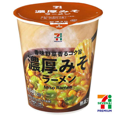 セブンプレミアム 濃厚みそラーメン 81g
