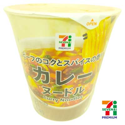 セブンプレミアム　カレーヌードル　86g